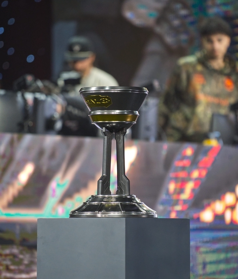 Halo World Championship trophy.