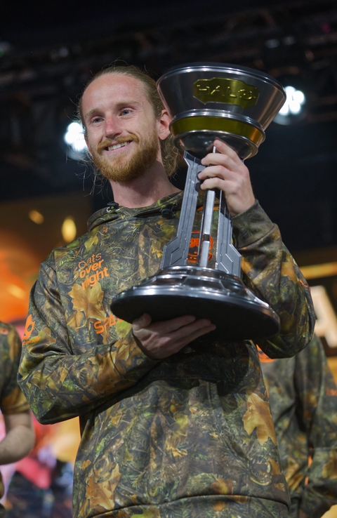 Stellur happy he helped his team win this trophy.